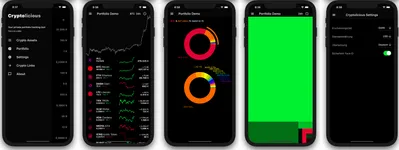 Cryptolicious Portfolio Flutter @ iOS