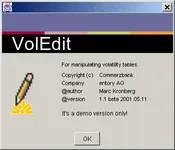 Volatility Editor 2